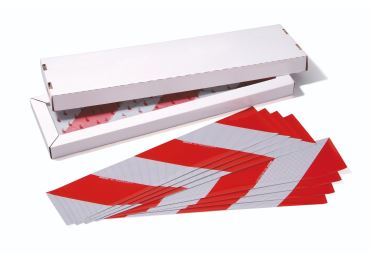 Fahrzeug-Warnmarkierung WT-5219 – rot-weiß | gelb-schwarz
